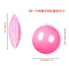 Pelota de Playa Inflable de PVC Rosa, Pelota de Juguete de Playa de Color Sólido Interactiva para Padres e Hijos, Pelota para Playa y Piscina