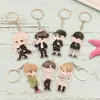 GOT7 Alrededor de Jin Youqian Wang Jiaer Duan Yien Dumeng Dibujo Animado Colgante Acrílico Llavero 045
