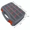 Caja de Herramientas Portátil de Doble Capa Engrosada de Grado Industrial, Caja de Almacenamiento de Piezas de Ferretería, Gabinete de Cajones de Plástico Duradero y Resistente a Caídas Venta de Liquidación