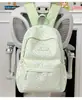 Mochila Escolar Atractiva para Estudiante de Secundaria Estilo Coreano Versátil Mochila Ultraligera Transpirable para Estudiante de Preparatoria Mochila Casual para Exteriores para Mujer