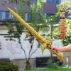 Guan Yu Hoja de Dragón Verde Media Luna Lu Bu Alabarda Fang Tian Juguetes Periféricos de los Tres Reinos Espadas Armas de Plástico PP Arma de Zhang Liao