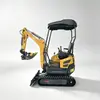 Excavadora pequeña, de orugas, para uso doméstico, aplicaciones agrícolas y de ingeniería, multifuncional, fabricante transfronterizo, máquina de gancho en miniatura
