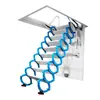 Escada Telescópica para Sótão Ajustável Duplex Extensível Simples Dobrável Invisível Multifuncional Interna Casa Escada