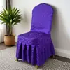 Funda de Silla para Banquete de Boda al por Mayor Funda Universal para Silla de Hotel Cubierta para Silla de Restaurante Establecimiento de Catering Funda Protectora para Asiento