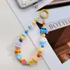 Accesorios coloridos para teléfono móvil de dopamina, cuentas de estrella creativas DIY, pequeños regalos, colgantes para llavero, decoraciones para bolso