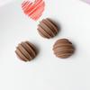 Urso chocolate café biscoito resina acessórios telefone móvel shell acessórios para o cabelo creme cola diy acessórios pj1169