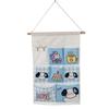 Bolsa colgante de tela Tengyi, creativa bolsa de almacenamiento para colgar en la pared del dormitorio, para la puerta del armario trasero, bolsa colgante para colgar en la pared, bolsillo de almacenamiento