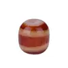 Cuentas Sueltas de Ágata Roja Natural del Tíbet, Cuentas Dzi Premium, Accesorios para Joyería DIY, Pulseras Tejidas a Mano, Collares, Cuentas Espaciadoras
