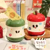 Alcancía de Manzana para Niñas, Regalo de Cumpleaños Infantil, Decoración de Sala de Estar, Caja de Almacenamiento Práctica para Guardar Monedas, Nuevo Modelo 2025