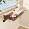 Panel de extensión para alféizar de ventana, estante divisor, tablero de ampliación y extensión para encimera, herramienta de expansión para ventana sin taladro, estante de almacenamiento para cocina