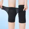 Joelheiras de Malha de Verão com Esponja Grossa para Homens e Mulheres Esportes Anti-queda Anti-colisão Protetores de Articulação Produtos de Proteção para os Joelhos