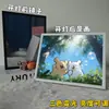 Pintura de luz fofa com tema de cachorrinho, alto valor estético, adequada para quartos de universitárias, um presente de aniversário para amigas, melhores amigas e colegas de classe