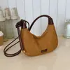 Bolsa Grande para Empanadas, Simple y Elegante, para el Trabajo, Bolso Casual Retro de Alta Gama, Bolso Cruzado, Bolso Popular para Mujer, Bolso de Hombro
