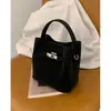 Bolso de Moda Estilo Coreano para Mujer, Bolso Tote Pequeño 2026 Nuevo, Bolso Cubo Simple Versátil para Hombro o Cruzado, Bolso Madre-Hija