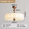 Lámpara de Techo de Lujo Ligero Estilo Francés, Minimalista Postmoderno Americano para Sala de Estar, Comedor, Dormitorio, Estudio, Luminarias Románticas de Vidrio de Cristal