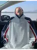 Sudadera con capucha Retro Americana para Hombre Primavera Otoño e Invierno Forro Polar Engrosada Marca de Tendencia Puntada Pesada Color de Contraste Chaqueta de Pareja