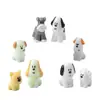 Boneca de Cachorro Fofa de Orelhas Longas Desenho Animado Criativo Casa de Bebê Decoração DIY Acessórios de Sacola Surpresa Pequenos Enfeites para Carro e Desktop
