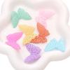 37 x 27 mm acrílico bicolor tridimensional mariposa grande hecha a mano DIY cuentas hechas a mano accesorios de joyería pulsera cuentas dispersas