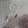 Llavero de 30 mm con Cadena de Cuatro Secciones, Llavero con Cierre de Langosta, Accesorios para Colgantes de Cuentas DIY, Llavero al por Mayor