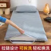 Funda de colchón de algodón puro para dormitorio estudiantil 90x190 cremallera completa individual sábana bajera de algodón protector de colchón