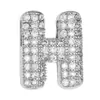 Joyas de Moda de Venta Caliente Transfronteriza Colgante de Collar con 26 Letras Inglesas Estilo Ins Nicho Elegante Versátil Colgante DIY