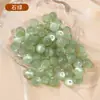 Botones Cheongsam Imitación Perlas de Jade Resina Puntos Redondos Diamante Botones Perlados Camisa Chifón Imitación Perlas Redondas Expuestas Accesorios Botones