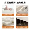 Bonita Cama Sofá Extensible Color Crema para Apartamentos Pequeños, Sofá Cama Plegable para el Hogar Dos en Uno para la Sala de Estar, Estilo Puff para la Familia