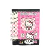 Cuaderno con espiral y colgante de gato hueco, Cuaderno pequeño lindo de gatito maullando, Espiral doble 180 grados Se puede abrir completamente bloc de notas
