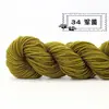 Fio Acrílico Jiangnan Puro Médio Espesso Lã Fio Acrílico Artesanal Crochê Chinelos Almofada Chapéu Super Macio 48g