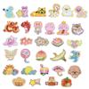 Novo Cartoon Animal Cloth Stickers Roupas Patch Stickers Bordado Crianças Acessórios Decorativo Adesivos de Pano Filhote de Cachorro Tiger Spot