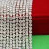 Cadena de Garra de 2 mm-4 mm Pedrería/Base Dorada y Plateada Encriptada DIY/Cadena de Diamantes de Garra/Cadena de Garra Cadena de Diamantes para Teléfono Móvil Venta al por Mayor