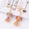 Chaveiro Criativo Cão de Orelhas Grandes Amazon Pendant Pequeno Ornamento para Mochila de Cachorro Metal Pequeno Presente Chaveiro Atacado