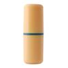 Estuche de Almacenamiento para Cepillo de Dientes de Viaje Set Portátil de Taza para Lavar Tubo de Pasta de Dientes Tanque de Pasta de Dientes Taza para Enjuague Bucal Cubo para Cepillo de Dientes