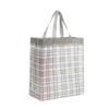 Bolsa de compras plegable GRS de protección ambiental, bolsa de almacenamiento portátil, material PET reciclado, poliéster, gran capacidad, bolsa de compras para supermercado