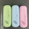 Bolsa de Almacenamiento de Belleza de Silicona para Lápices de Cejas, Pestañas, Sombras de Ojos, a Prueba de Polvo, Gran Capacidad, Brochas de Maquillaje Convenientes, Esenciales de Viaje, Modelo Nuevo