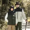 Chaleco Personalizado Estilo Nuevo 2023 Marca de Moda de Alta Calidad Combinación de Colores Chaleco de Pareja Chaqueta Gruesa sin Mangas para Hombre 8029
