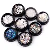 Preço de Liquidação Conjunto de Acessórios para Nail Art: Pérolas, Strass, Tachas de Liga, Resina, Lantejoulas de Concha, Pó de Espelho, Pó de Glitter, Zircônia