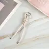 Moda Criativa Tendência Fivela Pendurada Nó Peruano Corda de Couro Tecelagem Acessórios Chaveiro de Carro Pingente de Bolsa de Boneca Atacado