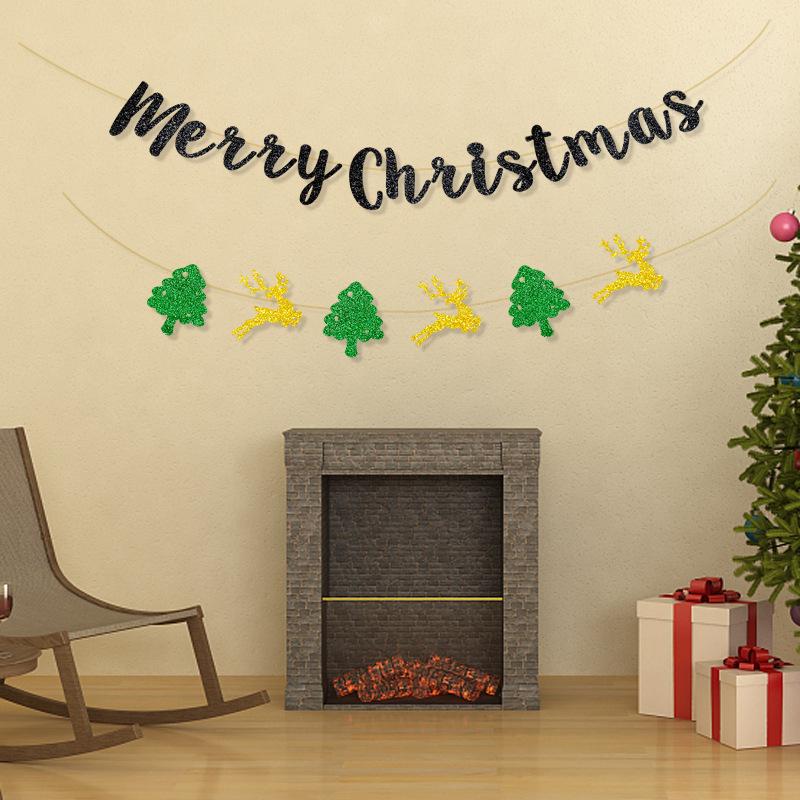 黑色merry+树+鹿-1