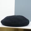 Boina de Lana Tejida Elástica Vintage Hua Qiao Otoño e Invierno para Mujer Informal de Compras Estilo Coreano Moda Sombrero con Forma