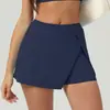 Nueva Falda de Tenis con Protector Solar de Verano, Falda Deportiva Abierta tipo Hielo, Pantalones para Correr, Fitness, Tenis, Falda Deportiva Anti-luz