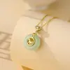 Colgante de Caballo de la Suerte con Cierre de Seguridad, Collar de Caballo del Zodiaco, Joyería Versátil de Gama Alta para Estudiantes, Regalo para Mejor Amiga o Novia