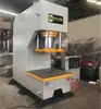 Prensa hidráulica de una columna Angang personalizada de 315 toneladas, máquina enderezadora de placas de acero gruesas de 400 toneladas, prensa de un solo brazo, ¿cuánto cuesta?