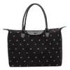 Bolsa de Viagem Portátil Transfronteiriça, Bolsa de Ombro Leve, Bolsa Esportiva Fitness de Veludo Morango, Bolsa de Bagagem Transversal de Grande Capacidade