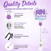 Carrete de Insignia Retráctil Personalizado de Fábrica DIY con Cuentas para Enfermeras para Decorar Portatarjetas de Identificación del Trabajo Conveniente para Pasar Tarjeta de Acceso Se Aceptan Pedidos Pequeños