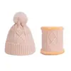 Gorro de punto de lana para otoño e invierno con forro polar, gorro de chenilla engrosado con protección para las orejas, gorro con calentador de cuello integrado, a prueba de frío y cálido