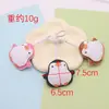 Cordão de Couro Pu Chaveiro Animal Pinguim Desenho Animado Pingente de Bolsa Acessórios para Roupas Acessórios Fábrica Atacado