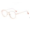 Monturas de Gafas para Miopía Transfronterizas Metal Monturas de Gafas Sin Graduación Color Retro Cambiante Monturas con Protección Luz Azul Estilo Coreano Monturas de Gafas Lisas