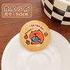 Broche Capivara Capivara Ins Desenho Animado de Estudante Barra Pequeno Presente Decoração Fofa para Roupas Bolsa Distintivo