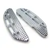 Adecuado para Accesorios Harley Modificación de Pedales Pedales Delanteros y Traseros Aluminio Reposapiés Pedal Grande Salida de Fábrica
